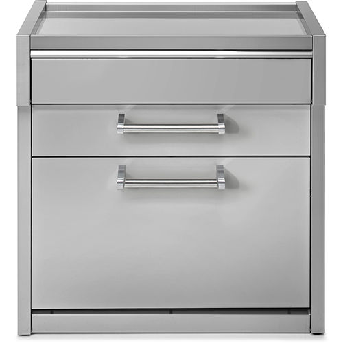 Módulo de cozinha independente - GENESI 90  - STEEL - de instalação livre / com gavetas