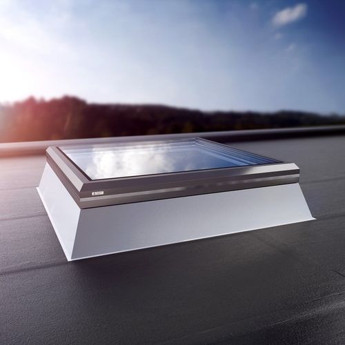 Claraboia para terraço de cobertura - FE - LAMILUX Heinrich Strunz GmbH - de extração de fumaça / para ventilação / para renovação de edifício