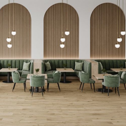 Revestimento de piso em cortiça - DAKOTA OAK SAND  - Wicanders - para ambiente interno / para sala de estar / para escritório