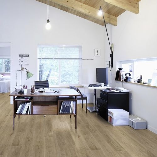 Revestimento de piso em cortiça - ESSENTIAL OAK  - Wicanders - para ambiente interno / para sala de estar / para escritório
