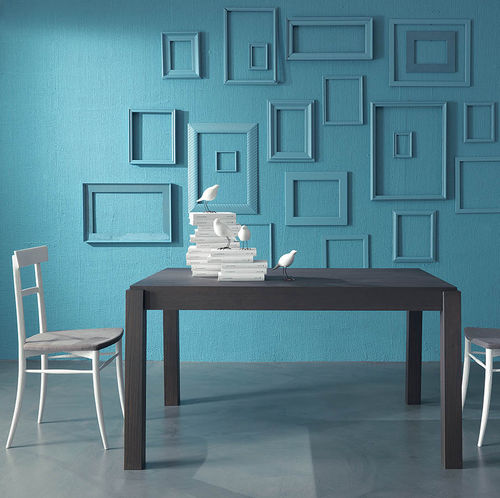 Mesa de jantar contemporânea - NEXUS - Fimar Srl - em ardósia / em olmo / retangular