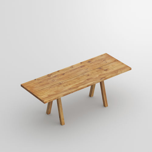 Mesa de jantar contemporânea - PAPILIO BASIC - vitamin design - em carvalho / em madeira maciça / em madeira de freixo