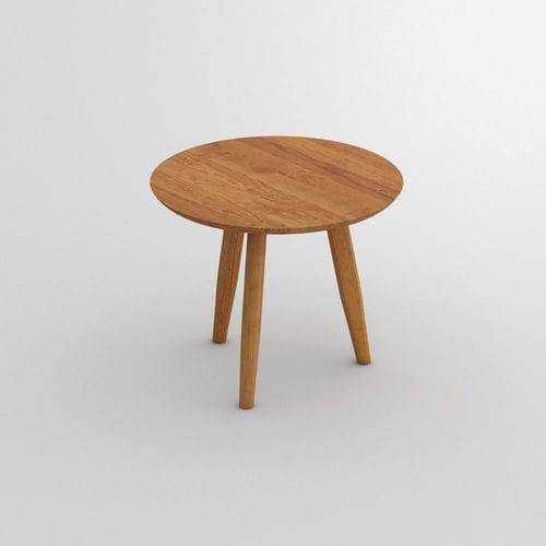 Mesa de centro contemporânea - AETAS - vitamin design - em carvalho / em nogueira / em madeira maciça