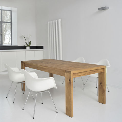 Mesa extensível - LUNGO - vitamin design - contemporânea / em carvalho / em madeira maciça
