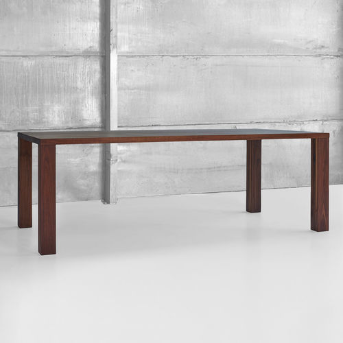 Mesa de jantar contemporânea - IUSTUS - vitamin design - em carvalho / em madeira maciça / em madeira de freixo