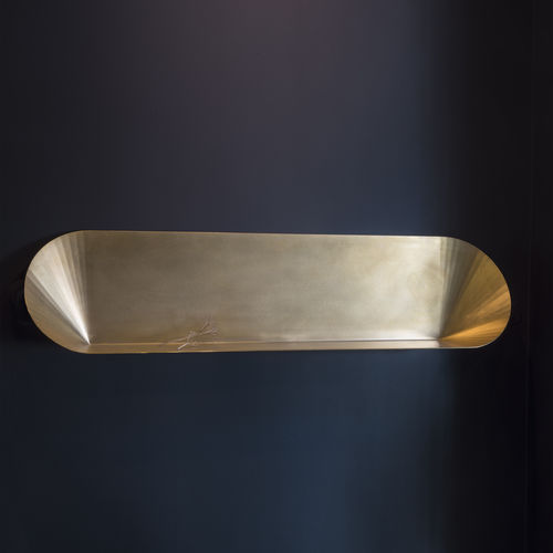 Estante de parede - COQUILLAGE - VIDAME EDITIONS - contemporânea / em latão / para hotel