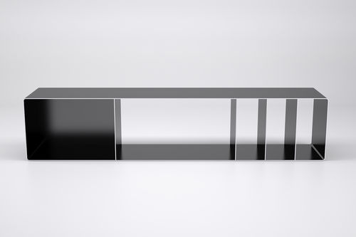 Estante baixa - QUATTRO : 7 - VIDAME EDITIONS - de design industrial / em aço / para discos de vinil