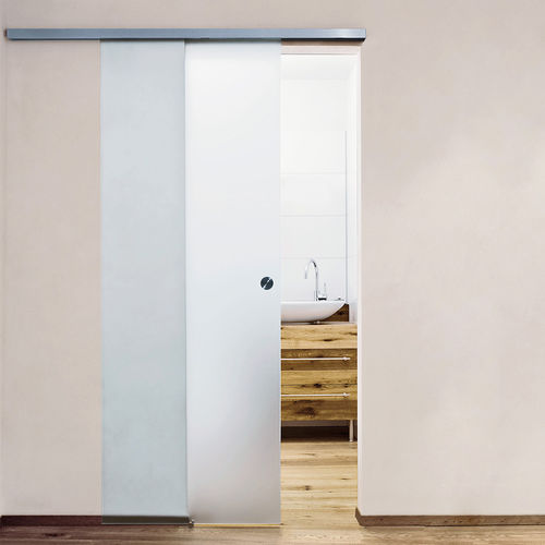 Sistema deslizante para porta - GM TOPROLL BALANCE - Glas Marte GmbH - para porta de vidro