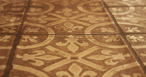 Placas de revestimento em terracota - MONTMARTRE FRENCH ENCAUSTIC  - Pave Tile & Stone, Inc - esmaltada / para ambiente interno / de piso
