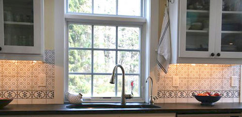 Placas de revestimento em terracota - CUISINE DE MONET 18TH CENTURY - Pave Tile & Stone, Inc - polida / para ambiente interno / para cozinha