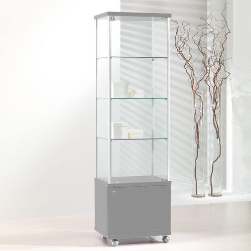 Vitrina contemporânea - 53/M - Italvetrine - freestanding / em vidro temperado / em madeira