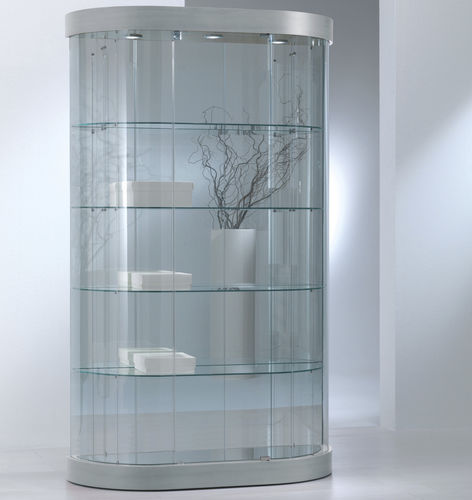 Vitrina contemporânea - 209/M - Italvetrine - em vidro temperado / com iluminação / com fechadura