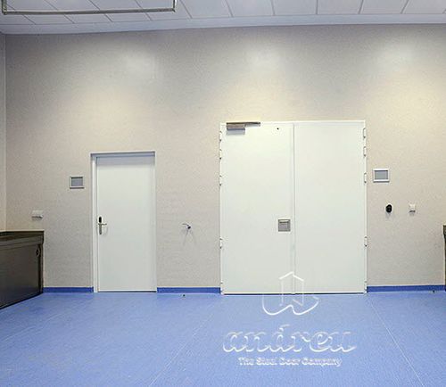 Porta interna - MEGA NEO - Andreu Barberá, S.L. - em aço galvanizado / em chapa de aço / de abrir