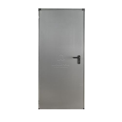 Porta em aço galvanizado - SMART GALVA - Andreu Barberá, S.L. - de serviço / em chapa de aço / de abrir