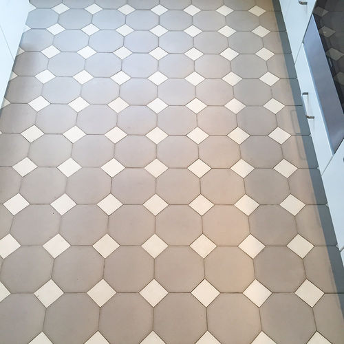 Revestimento hexagonal em grés porcelanato - SF 80 A.4 - GOLEM Baukeramik - fosco / para ambiente interno / para banheiro
