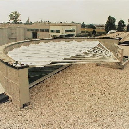 Brise em alumínio - Solaris Tende srl - para fachada / para janela / horizontal