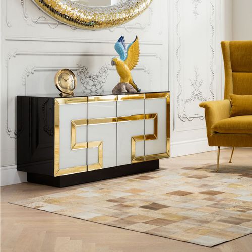 Buffet aparador contemporâneo - ELITE - KARE Design - em madeira maciça / em MDF laqueado / em vidro