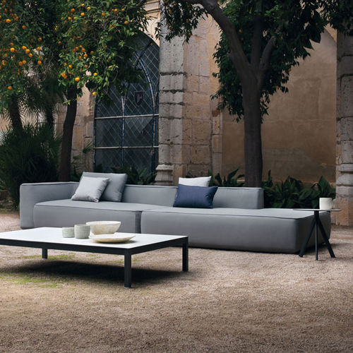 Sofá modular - PLUMP - expormim - contemporâneo / para ambiente externo / em tecido