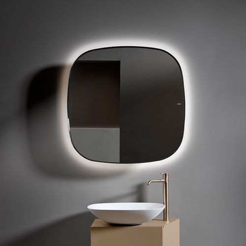 Espelho para banheiro de parede - FM700B - Inbani - contemporâneo / com iluminação