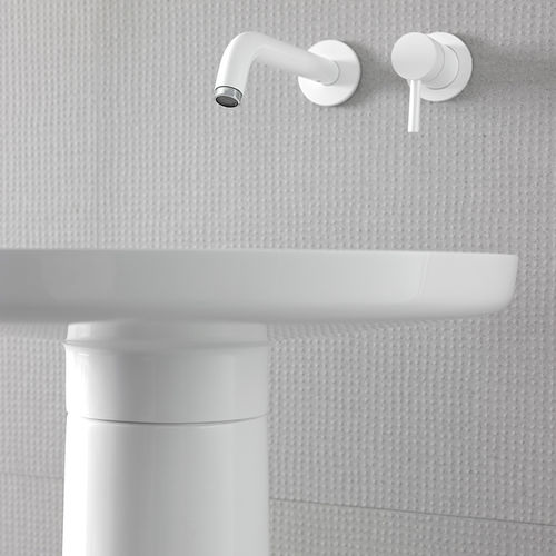 Misturador monocomando para lavatório - SI230 - Inbani - de parede / metálico / para banheiro