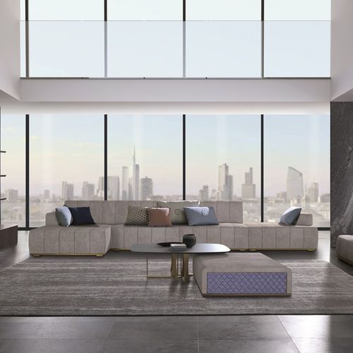 Sofá modular - DI50 CUBE  - CARPANELLI - contemporâneo / em tecido