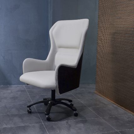 Poltronas de escritório contemporânea - PO72 CENTURY  - CARPANELLI - em couro / com encosto alto / da linha comercial