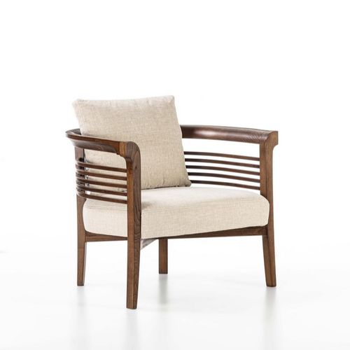 Poltrona contemporânea - PO92 DOLFIN - CARPANELLI - em tecido / em couro / em madeira de freixo