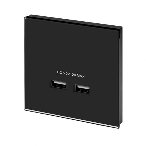 Tomada USB - 01006 - Retrotouch - de parede / em vidro / contemporânea