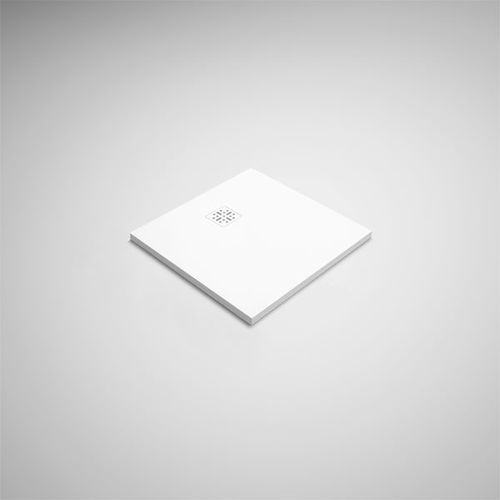 Piso de box quadrado - SB8080 - Blu Bathworks - de embutir / em quartzito / antiderrapante
