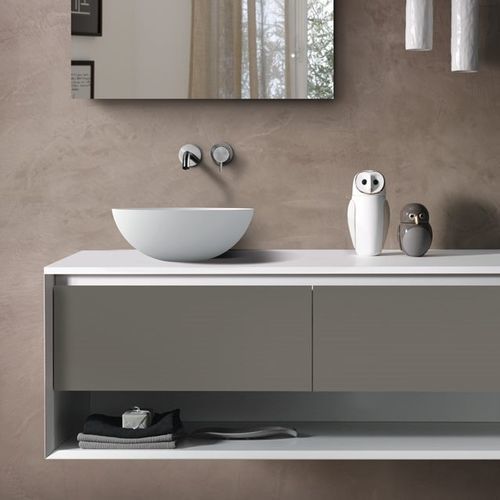 Cuba de apoio - SA0211 - Blu Bathworks - em quartzito / brilhante / com acabamento fosco