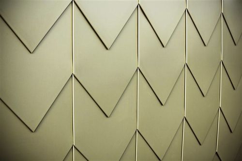 Revestimento de fachada em painéis - INCOSCALES PYRITE - INCOPERFIL - liso / para fachada ventilada
