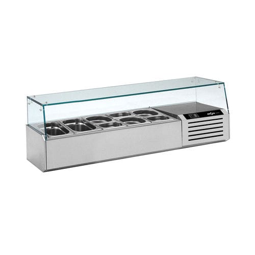 Vitrina refrigerada de estante - L7 - Mercatus S.A. - de bancada / para loja / para restaurante