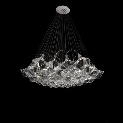 Lustre contemporâneo - FACET - LASVIT - em vidro