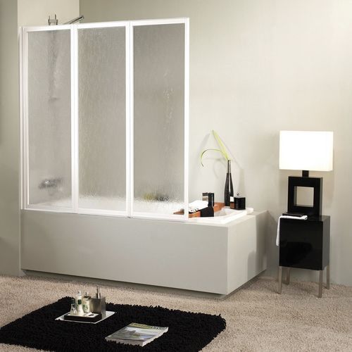 Resguardo de banheira camarão - 4053 - HISPABAÑO - em acrílico / com 3 folhas / com moldura
