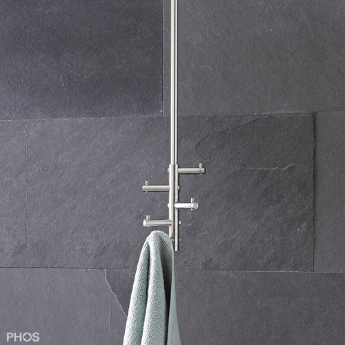 Cabideiro de teto - T5-B - PHOS Design GmbH - contemporâneo / em aço inoxidável escovado