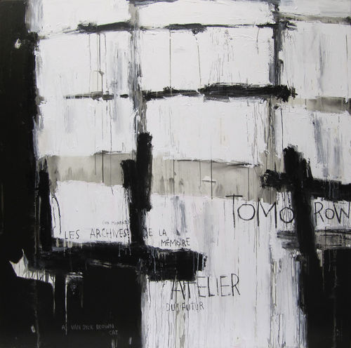 Quadro decorativo em acrílico - TOMORROW - ICI ET LA - abstrato / para hotel