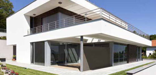 Cerca de ocultação tipo persiana rolô - BORA - Selt Sun Protection Systems - em alumínio