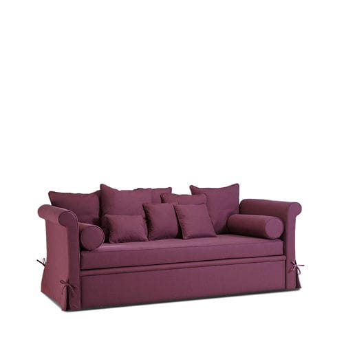 Sofá-cama - COMO - Divani Santambrogio - clássico / em tecido / de 3 lugares