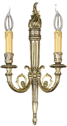 Arandela de estilo - APPLY - RIPERLAMP ILUMINACION - para ambiente interno / em latão / candelabro