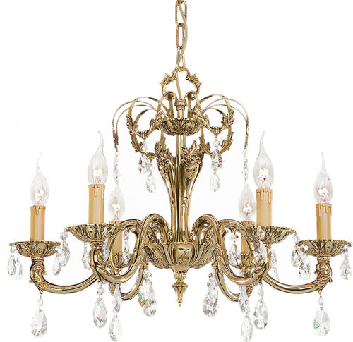 Lustre de estilo - ROMA - RIPERLAMP ILUMINACION - em latão / para lâmpada incandescente