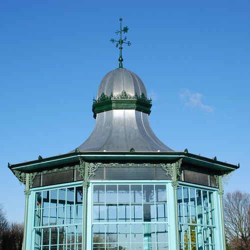 Telhado em zinco - VICTORIAN BANDSTAND - Peters Roofing - efeito de metal / zipado / deslizante