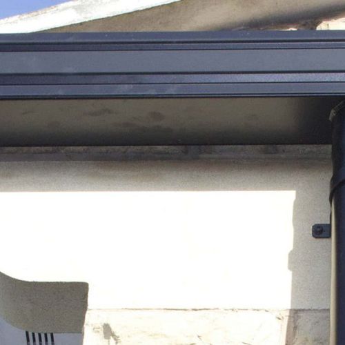Calha pluvial em alumínio - SL SERIES - Rain Guard - semicircular / retangular / sem manutenção