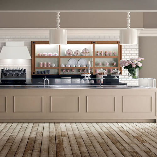 Vitrina refrigerada tipo balcão - TREVI - Frigomeccanica - para confeitaria / para padaria / em aço inoxidável