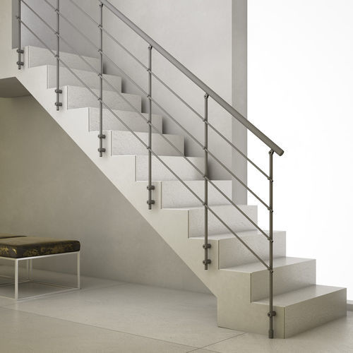 Guarda-corpo em aço inoxidável - S2800 - CAST DESIGN - com barras / para ambiente interno / para escada