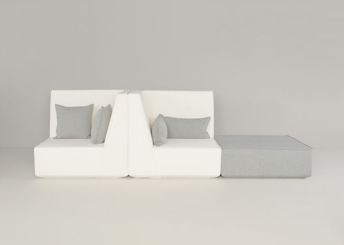 Sofá modular - SK203 - Cubit - contemporâneo / em tecido / costas com costas