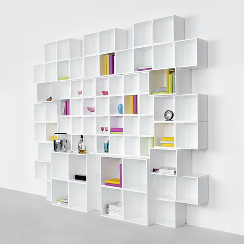 Móvel de parede de sala contemporâneo - Cubit