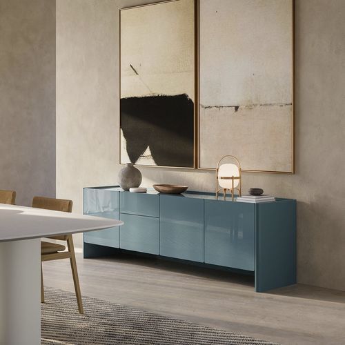 Buffet aparador alto - MODULA - LEMA Home - contemporâneo / em laminado melamínico / em madeira