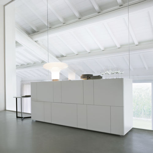 Buffet aparador contemporâneo - ORTELIA - LEMA Home - em madeira laqueada / em madeira laqueada brilhante / em madeira laqueada fosca