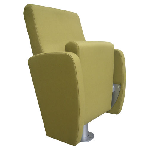 Poltrona de auditório contemporânea - TFA - Ezcaray International Seating - em tecido / dobrável / vermelha