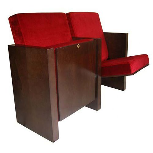 Poltrona de auditório contemporânea - CIRCO - Ezcaray International Seating - em veludo / em madeira / estofada